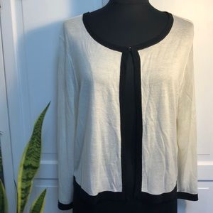 Talbots Cream Cardigan